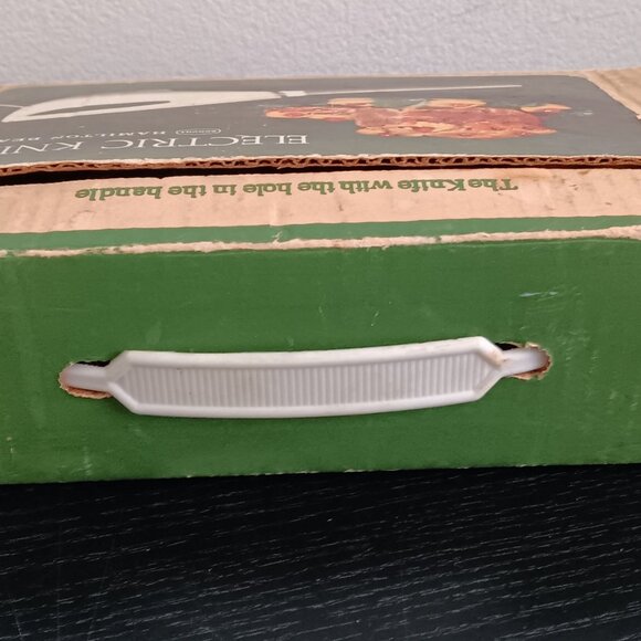 Vintage Hamilton Beach Scovill Electric Knife - Olive Green in Box #296 - Picture 6 of 6
